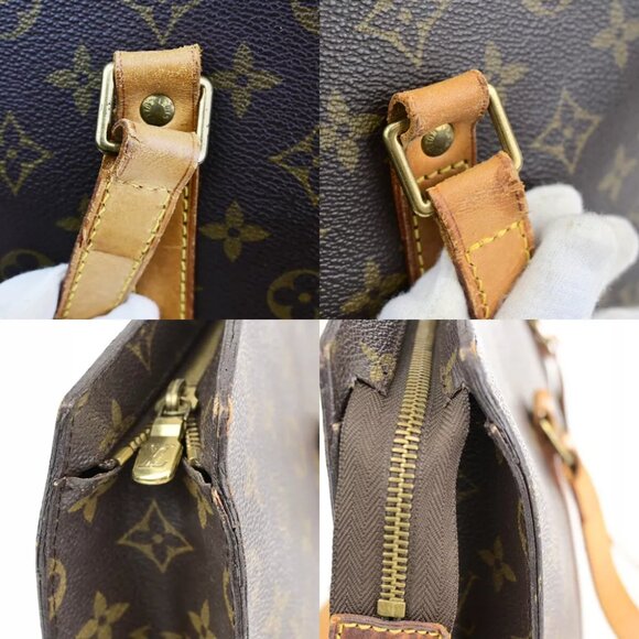 AUTHENTICITY GUARANTEED LOUIS VUITTON BABYLONE Shoulder Bag Monogram Leather - Picture 12 of 15